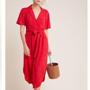 Maeve Anthropologie Aria Shirtdress Size XS